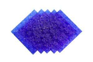 Verre imprimé Orient Bleu 3 mm-image