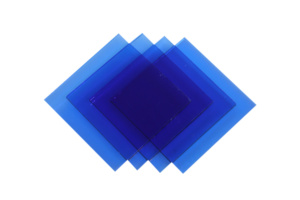 Verre Simple Bleu 5mm-image