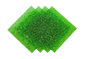 Verre imprimé Neige Vert 4mm-image