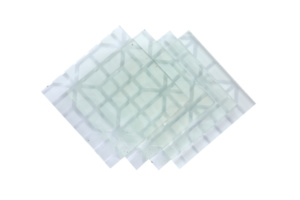Verre Décoratif Pyramide Clair 4 mm-image