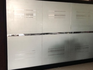 Sablage du verre